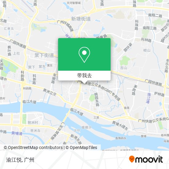 渝江悦地图