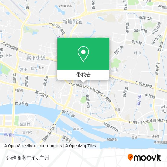达维商务中心地图