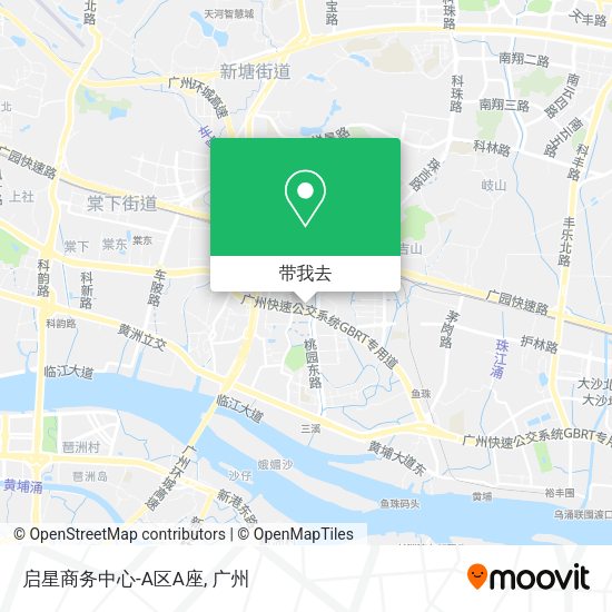 启星商务中心-A区A座地图