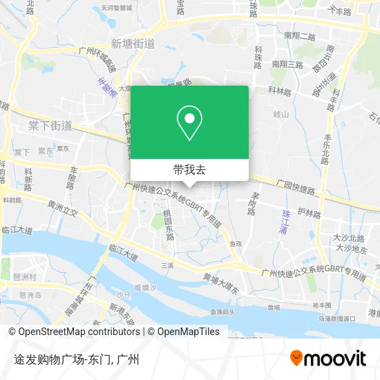 途发购物广场-东门地图