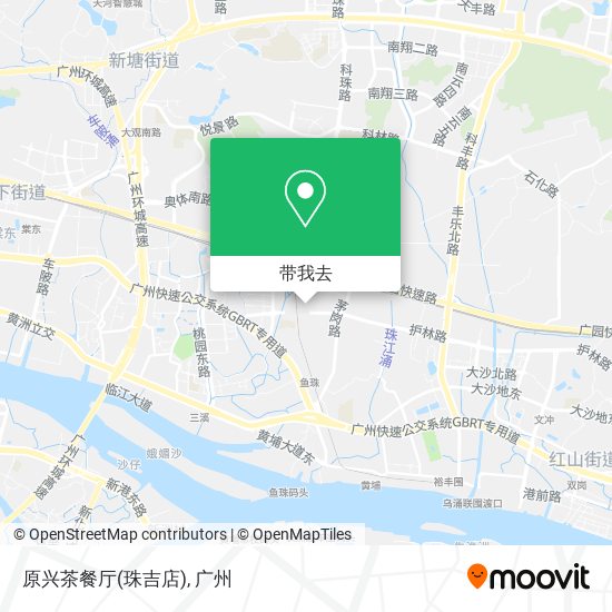 原兴茶餐厅(珠吉店)地图