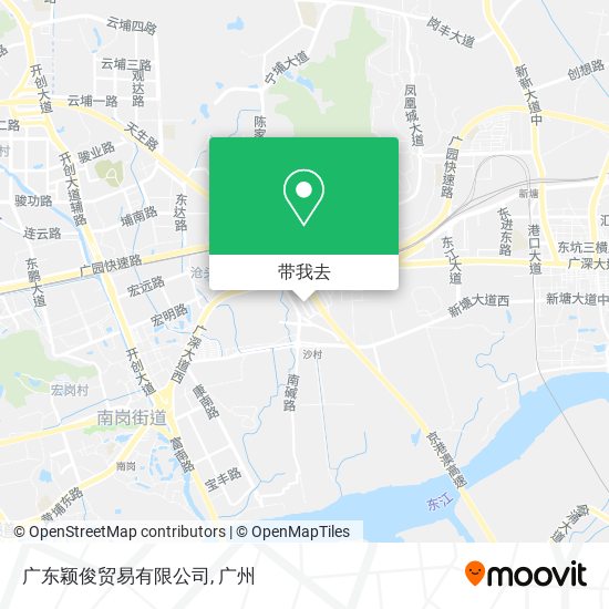 广东颖俊贸易有限公司地图