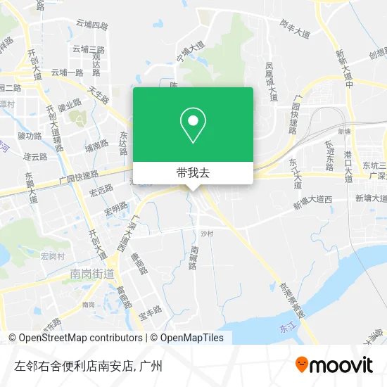 左邻右舍便利店南安店地图