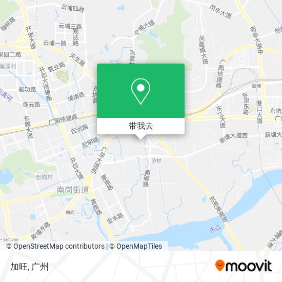 加旺地图