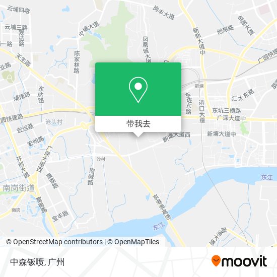 中森钣喷地图