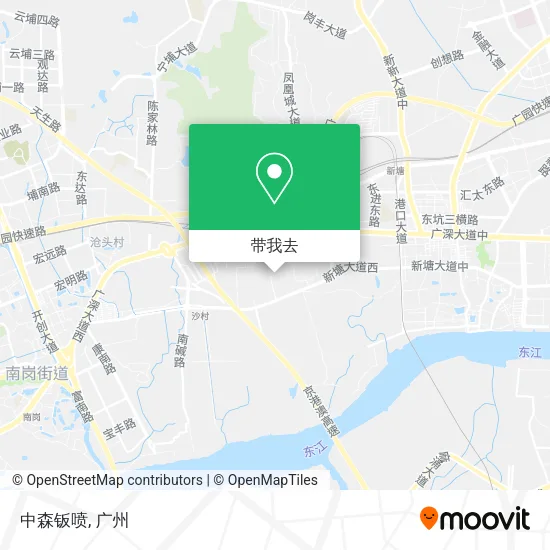 中森钣喷地图