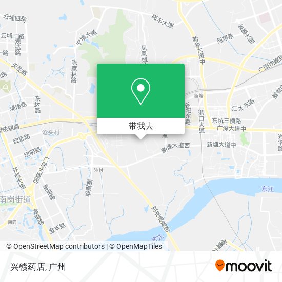 兴赣药店地图