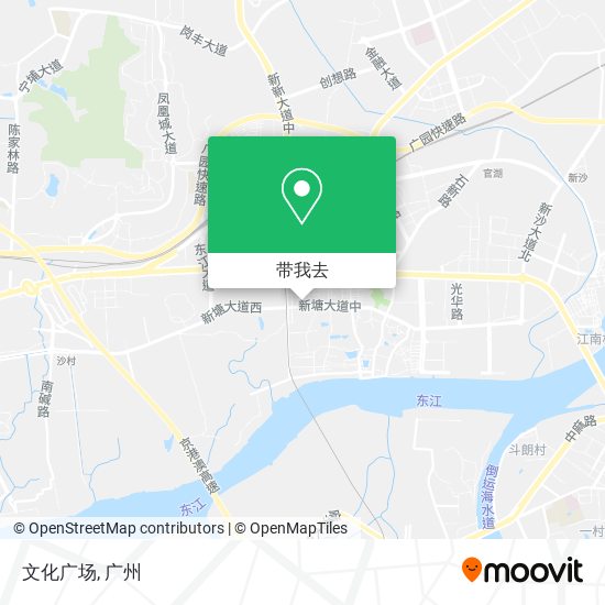 文化广场地图