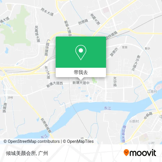 倾城美颜会所地图