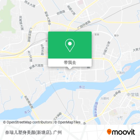 奈瑞儿塑身美颜(新塘店)地图