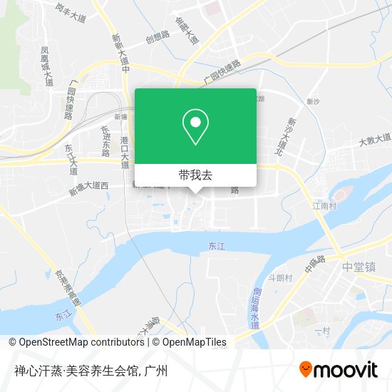 禅心汗蒸·美容养生会馆地图