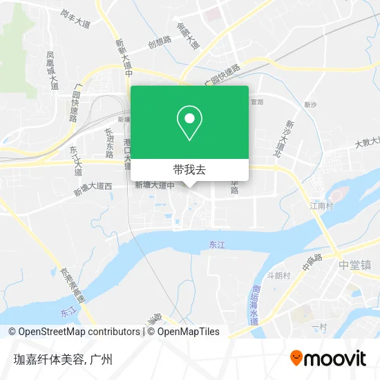 珈嘉纤体美容地图