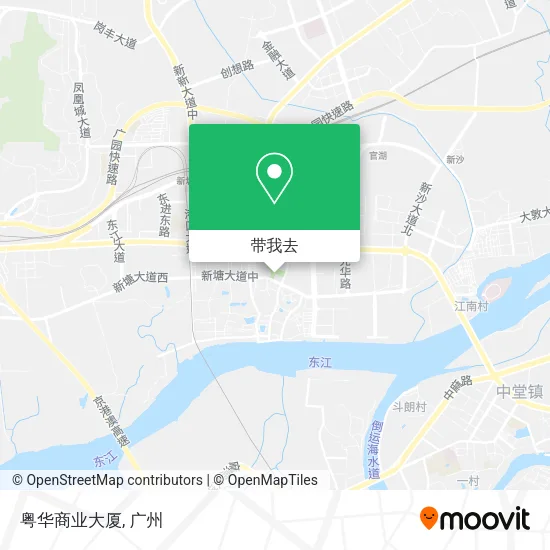 粤华商业大厦地图