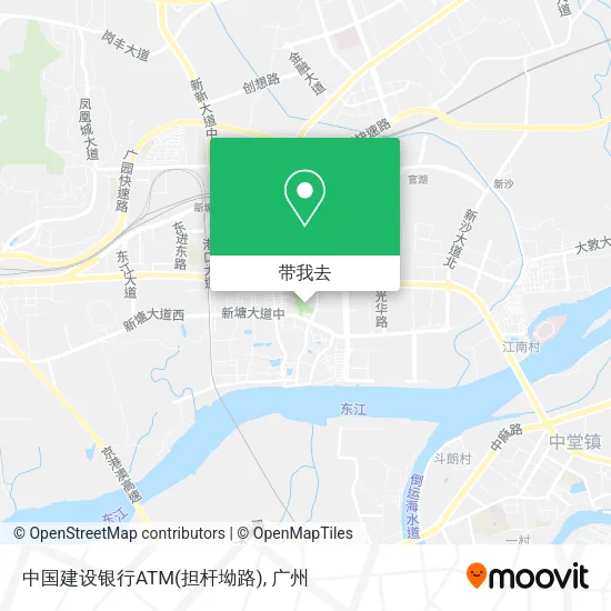 中国建设银行ATM(担杆坳路)地图