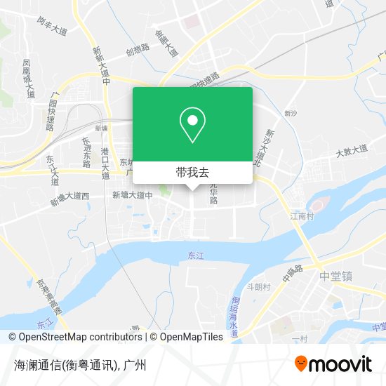 海澜通信(衡粤通讯)地图