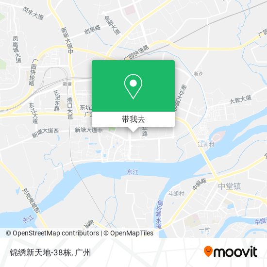 锦绣新天地-38栋地图