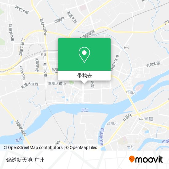 锦绣新天地地图