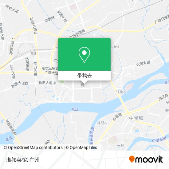湘祁菜馆地图