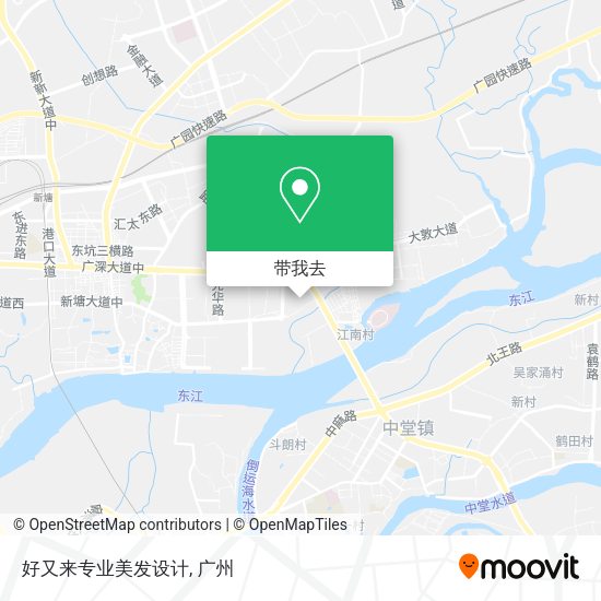 好又来专业美发设计地图