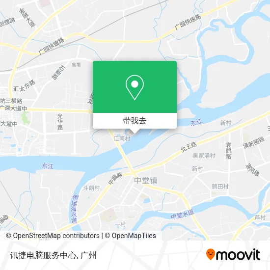 讯捷电脑服务中心地图