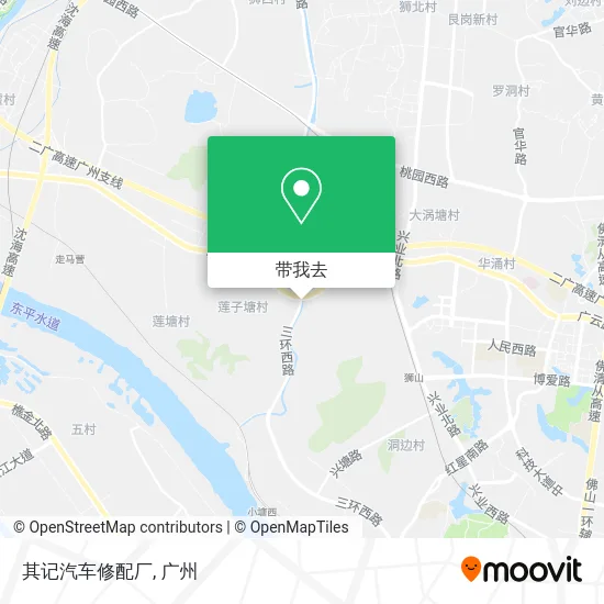 其记汽车修配厂地图