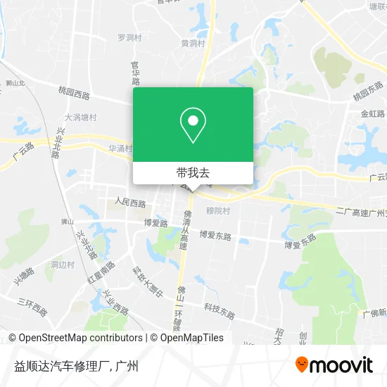 益顺达汽车修理厂地图