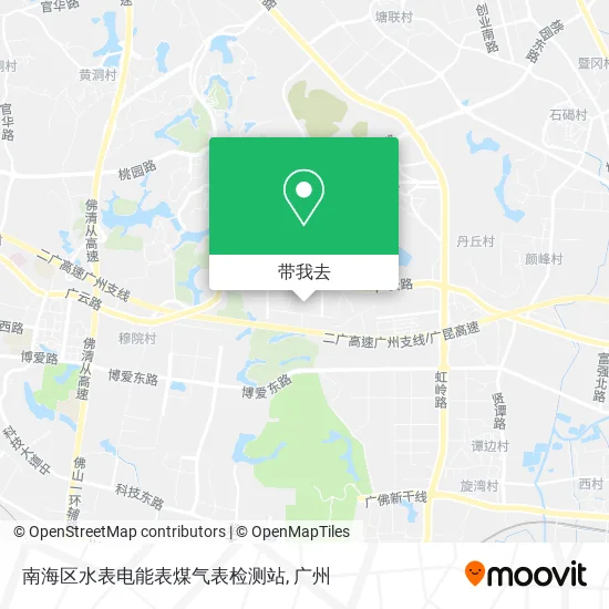 南海区水表电能表煤气表检测站地图