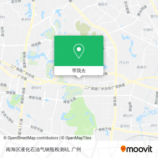 南海区液化石油气钢瓶检测站地图