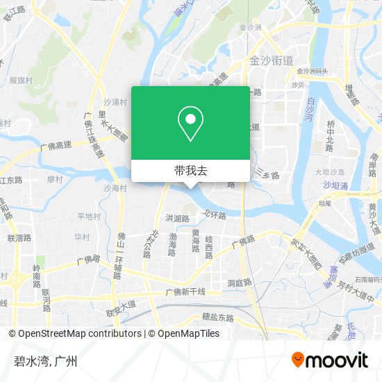 碧水湾地图
