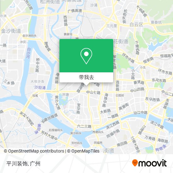 平川装饰地图