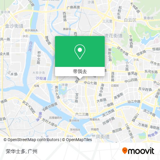 荣华士多地图