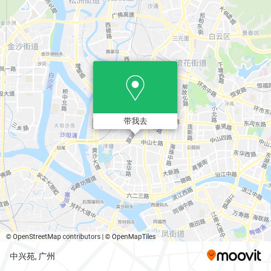 中兴苑地图
