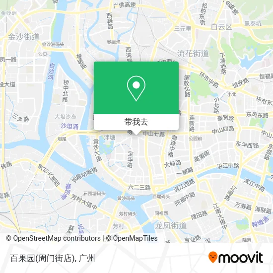 百果园(周门街店)地图