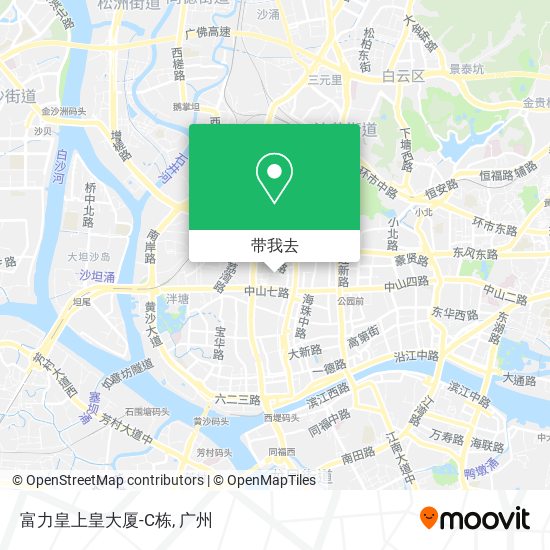 富力皇上皇大厦-C栋地图