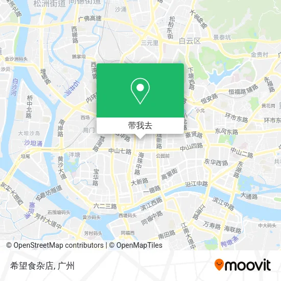 希望食杂店地图