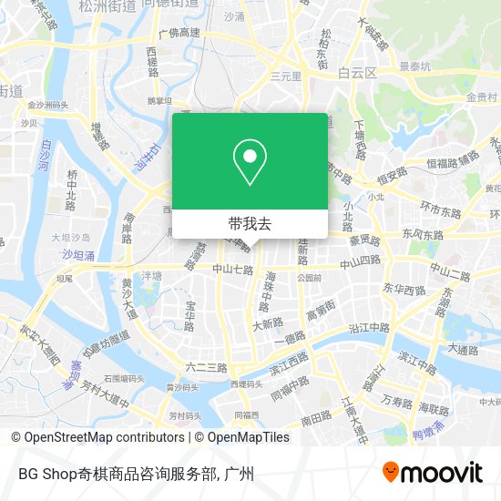 BG Shop奇棋商品咨询服务部地图