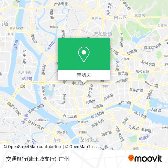 交通银行(康王城支行)地图