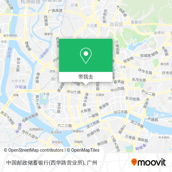 中国邮政储蓄银行(西华路营业所)地图