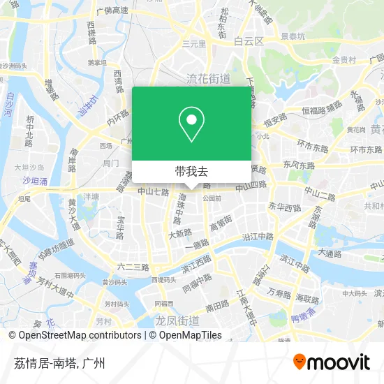 荔情居-南塔地图