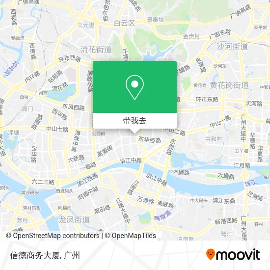 信德商务大厦地图