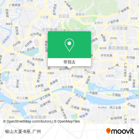 银山大厦-B座地图