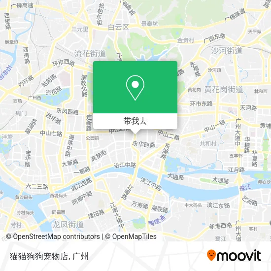 猫猫狗狗宠物店地图