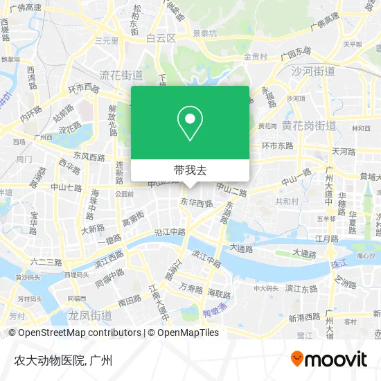 农大动物医院地图