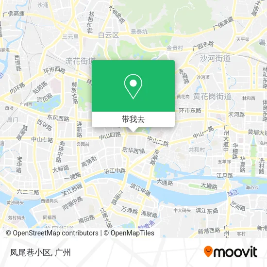 凤尾巷小区地图