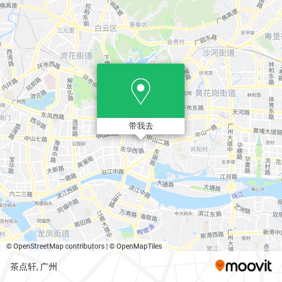 茶点轩地图