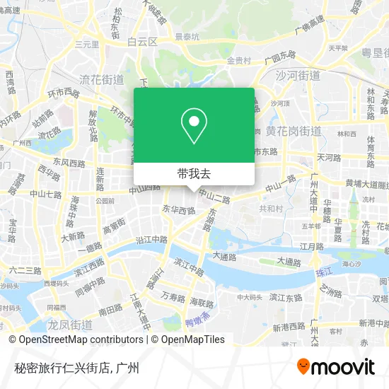 秘密旅行仁兴街店地图