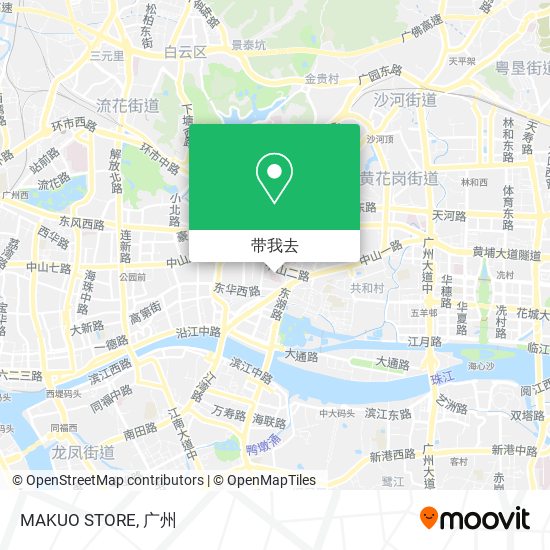 MAKUO STORE地图