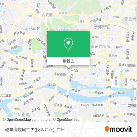 乾丰润数码世界(陵园西路)地图