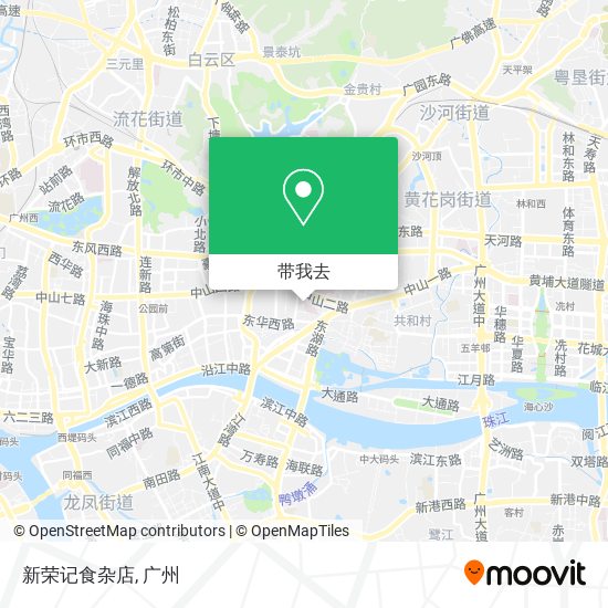 新荣记食杂店地图