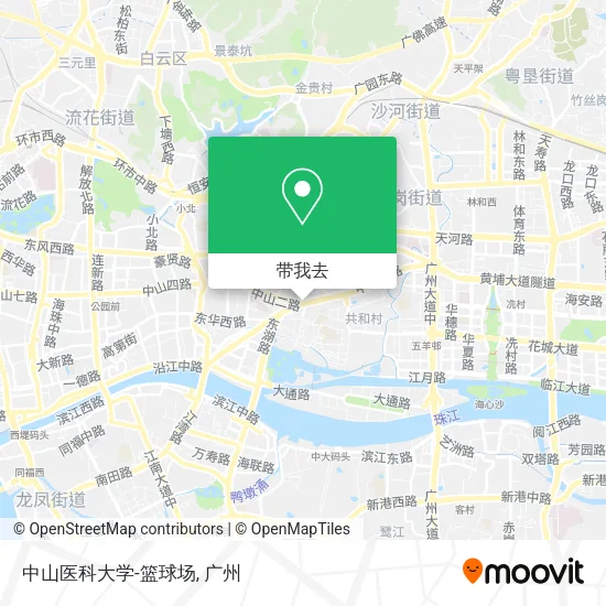 中山医科大学-篮球场地图